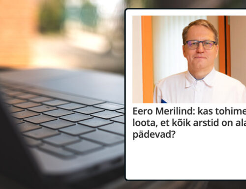 Kas tohime loota, et kõik arstid on alati pädevad?