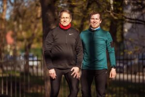 Kaks perearsti: Eero Merilind koos poeg Jürgeniga aastal 2023.(ROBIN ROOTS)