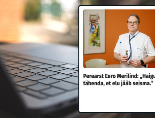 Õhtuleht: Perearst Eero Merilind: „Haigus ei tähenda, et elu jääb seisma.“